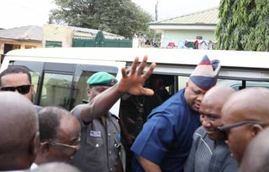  Sen. Adeleke All Smiles As Court Grants Him Bail
