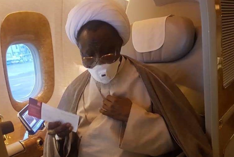  El-Zakzaky rejects FG’s Presidential jet, takes Emirates to India