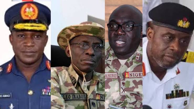  Sacked Air Chief, Saddiqe, Buratai, others in trouble as PDP urges ICC, INTERPOL to probe them